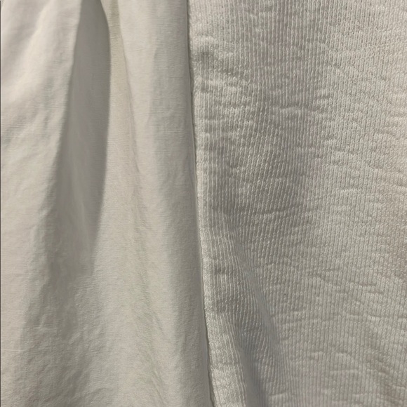 English Factory White Mixed Media Ruffle short sleeve dress size small - Picture 7 of 13